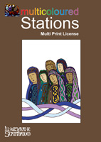 Multicoloured Stations - A4 Digital Files - Multi Print License