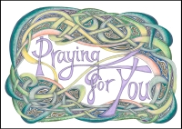 Praying for You - A4 Print