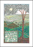 Dawning Day - A4 Print (C) www.lindisfarne-scriptorium.co.uk 2020