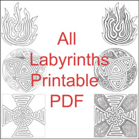 All Labyrinths Printable PDF (C) www.lindisfarne-scriptorium.co.uk 2020