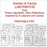 Garden and Family Labyrinth Printable PDF