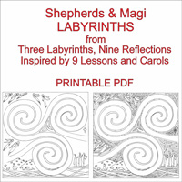 Shepherds and Magi Labyrinth Printable PDF