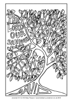 01 - First Sunday Advent - Jeremiah 33 14-16 - Downloadable / Printable Colouring Sheet