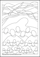 Charity - Multicoloured Life - Downloadable / Printable - Colouring Sheet