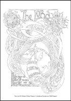 The Lord Will Watch - Multicoloured Mysteries - Downloadable / Printable - Colouring Sheet