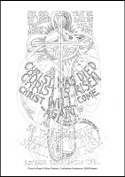 Christ is Risen - Multicoloured Mysteries - Downloadable / Printable - Colouring Sheet